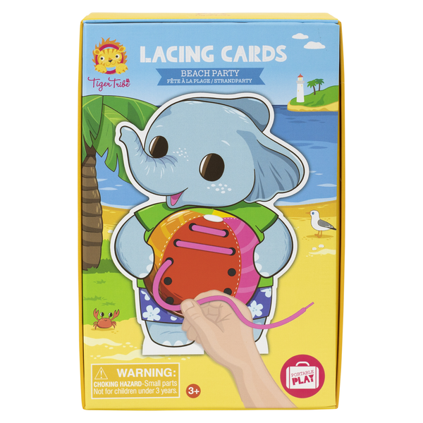 Tiger Tribe Lacing Cards Beach Party