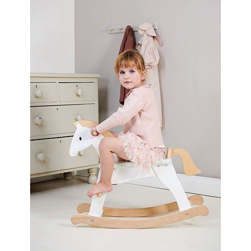 Shop the Tender Leaf Wooden Lucky Rocking Horse part of the Tender Leaf  Collection at Playtoys. Shop this Toy from our online shop or one of our toy stores in South Africa.
