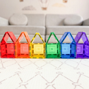 Learn and Grow Magnetic Tiles - Small Square Pack (36 Piece)