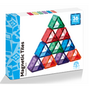 Learn and Grow Magnetic Tiles - Small Square Pack (36 Piece)