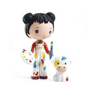 Djeco Tinyly Barbouille And Gribs Doll