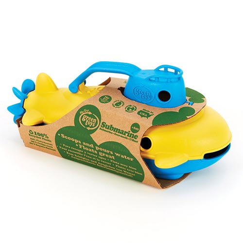 Green Toys Submarine Blue Handle