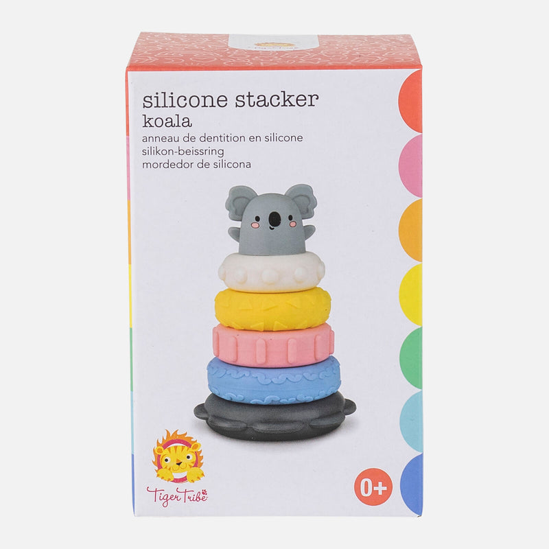 Tiger Tribe Silicone Stacker - Koala