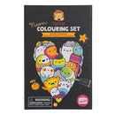 Tiger Tribe Colouring Set Neon Glow Friends