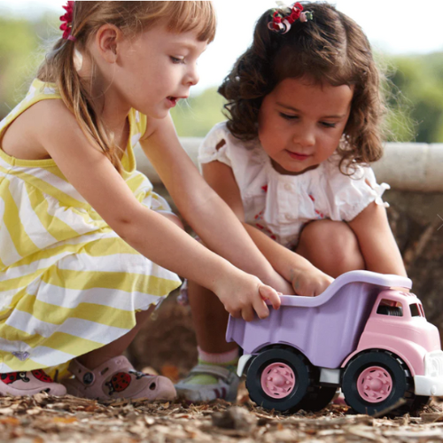 Green Toys Dump Truck Pink