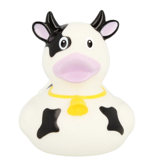 Black & White Cow Duck