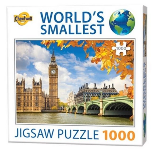 Worlds smallest 1000 Pc Puzzle - Big Ben