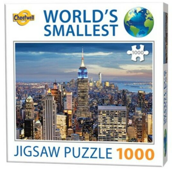 Worlds smallest 1000 Pc Puzzle - New York