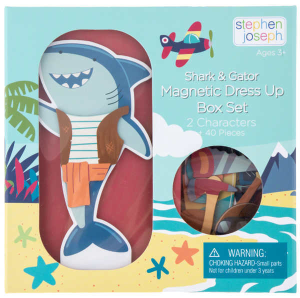 Magnetic Dress Up - Shark & Gator