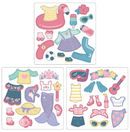 Travel Tin Magnetic Dress Up - Unicorn & Mermaid