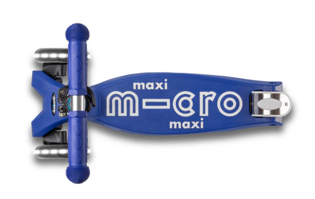 Scooters For Kids Micro Maxi Deluxe Scooter LED Blue