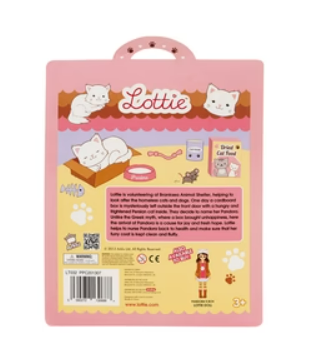 Lottie Accessory Set Pandora The Persian Cat