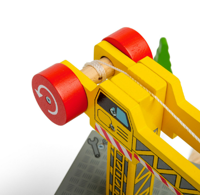 Bigjigs Big Yellow Crane