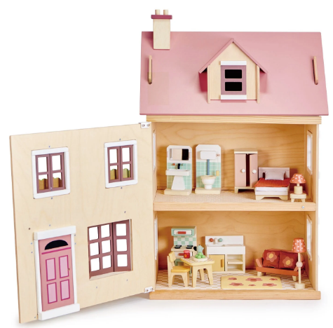 Tender Leaf Wooden Doll House Foxtail Villa