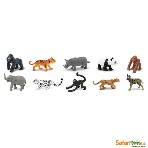 Safari Ltd Endangered Species Land Animals 100109 cam be purchased online and in any of our toy shops in South Africa