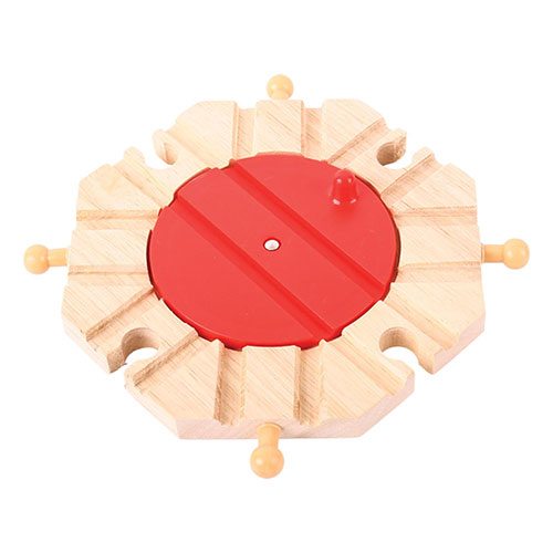 Bigjigs 8 way turntable part of the wooden train collection at Playtoys. Shop this wooden toy from our online shop or one of our toy stores in South Africa.