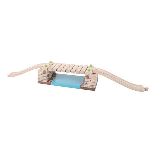 Bigjigs Clickety Clack Bridge part of the wooden train collection at Playtoys. Shop this wooden toy from our online shop or one of our toy stores in South Africa.