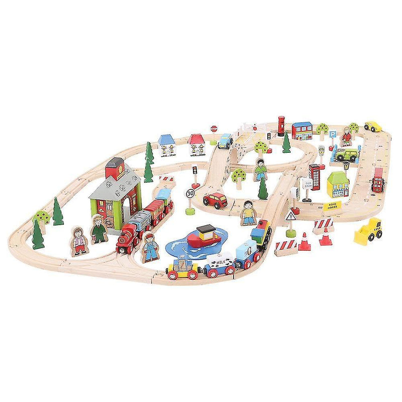 Bigjigs City Rail Road set part of the Bigjigs Collection at Playtoys. Shop this Creative toy from our online shop or one of our toy stores in South Africa.