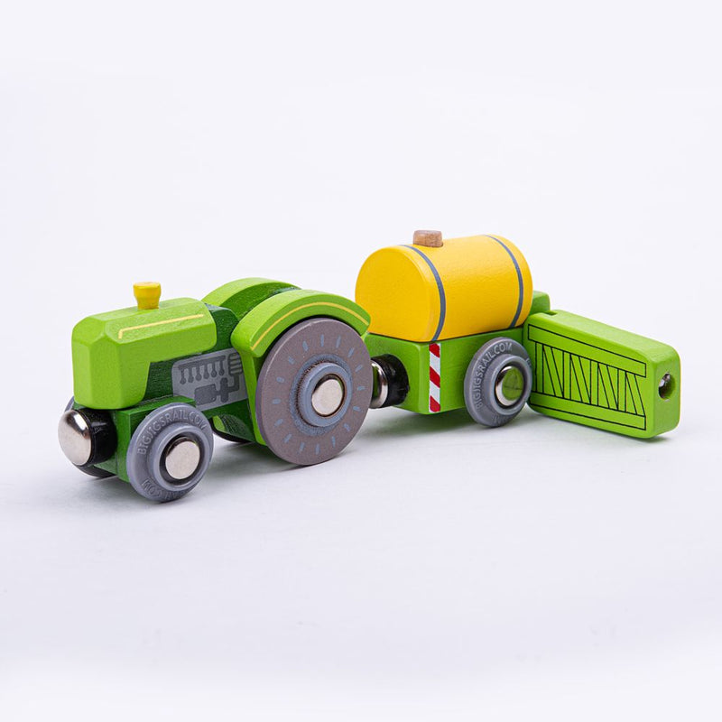 Bigjigs Tractor and Crop Sprayer part of the Bigjigs collection at Playtoys. Shop this wooden toy from our online shop or one of our toy stores in South Africa.