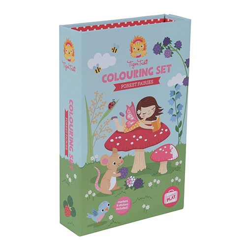 Tiger Tribe Forest Fairies Colouring Set 6 0215 (Best seller)