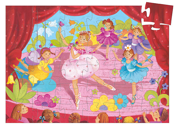 Djeco Ballerina 36 piece silhouette puzzle part of the Djeco collection at Playtoys. Shop this puzzle from our online shop or one of our toy stores in South Africa