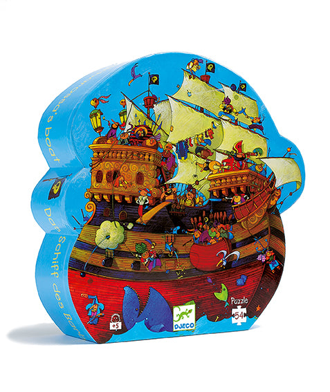 Djeco Barbarossa's Boat Silhouette 54 pieces puzzle part of the Djeco collection at Playtoys. Shop this puzzle from our online shop or one of our toy stores in South Africa