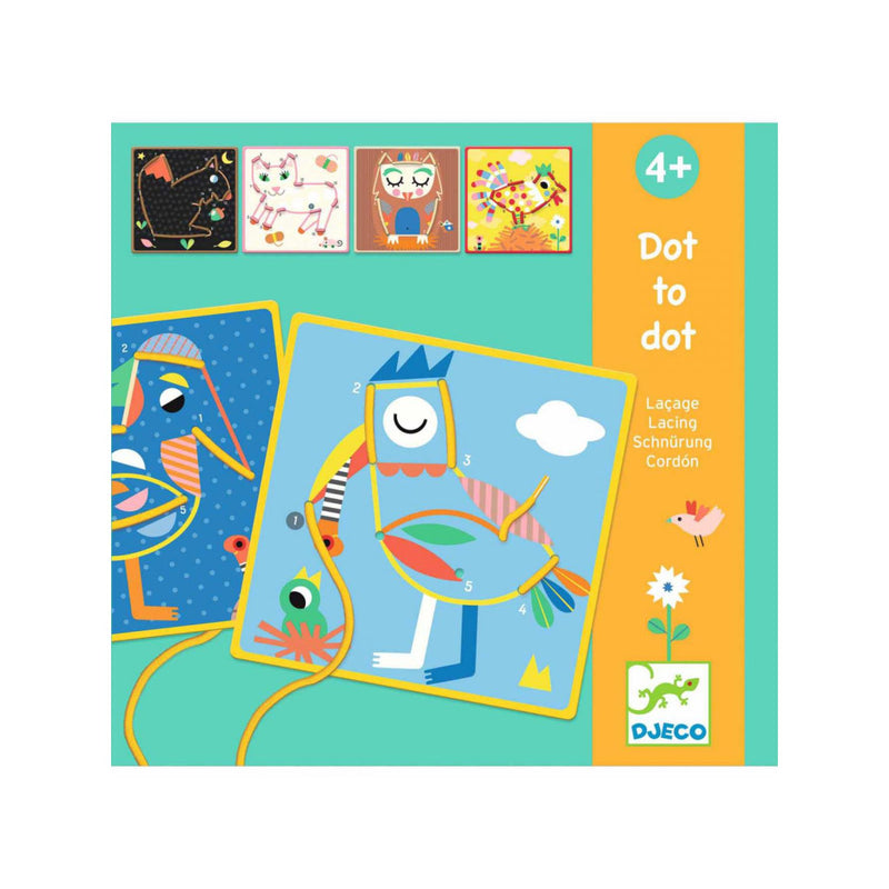 The Djeco Dot to Dot Lacing Set, along with the Djeco range can be purchased from our online toy store, delivering nationwide in South Africa and from any of our brick and mortar toy shops in South Africa.