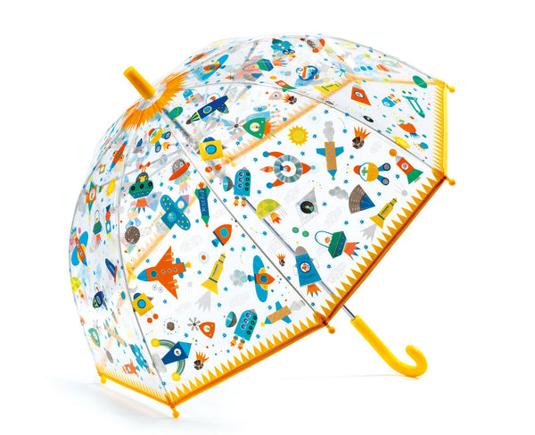 Djeco Space Vehicles Umbrella part of the Djeco collection at Playtoys. Shop this umbrella from our online shop or one of our toy stores in South Africa.
