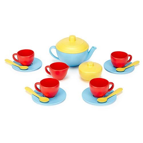 Green Toys Blue Tea Set TEAB 1074 Now available online and in ant Play toys toy store in South Africa