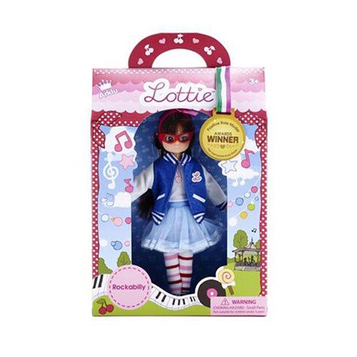 Lottie Doll Rockabilly LT051 can be purchased online and in any Playtoys toy shop in South Africa