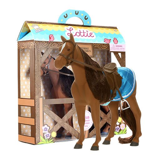 Lottie Sirius the Welsh Mountain Pony LT078 can be purchased online and in any of the Playtoys toy shops in South Africa