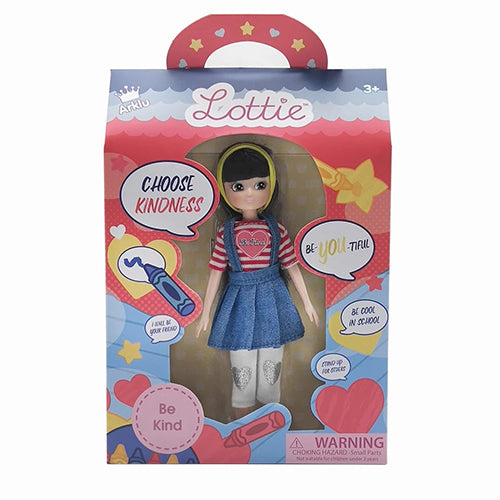 Lottie Doll Be Kind can be purchased online and in any of the Play toys toy shops in South Africa