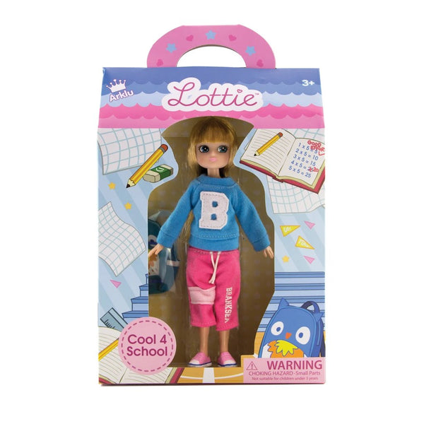 Lottie Doll Cool fFor School can be purchased online and in any Play toys toy shop in South Africa
