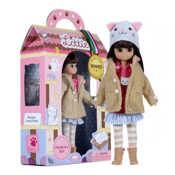 Pandora's Box Lottie Doll part of the Lottie Collection at Playtoys. Shop this Toy from our online shop or one of our toy stores in South Africa.