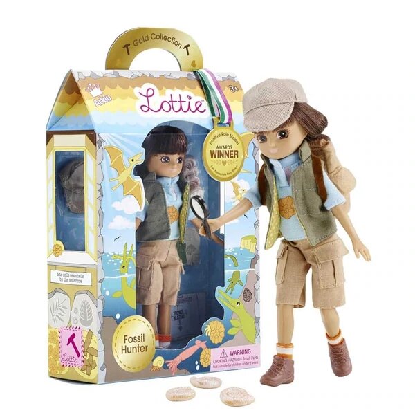 Lottie Fossil Hunter Doll part of the Lottie collection at Playtoys. Shop this doll from our online shop or one of our toy stores in South Africa.