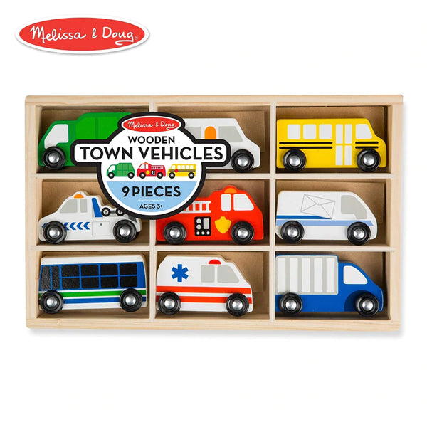 Melissa & Doug Wooden Town Vehicle set part of the Melissa & Doug collection at Playtoys. Shop this Wooden toy from our online shop or one of our toy stores in South Africa.