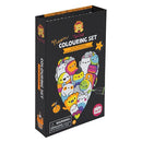Tiger Tribe Colouring Set Neon Glow Friends 6 0239