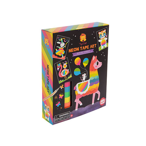 Tiger Tribe Neon Tape Art Electric Animals 6 0257