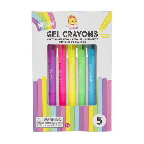 Tiger Tribe ArtBox: Neon Gel Crayons