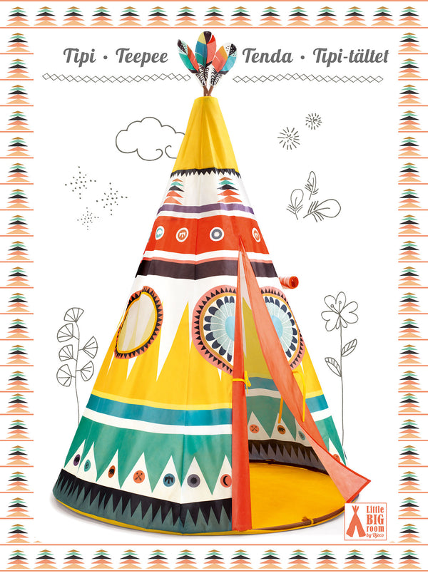 Djeco Teepee play tent part of the Djeco collection at Playtoys. Shop this play tent from our online shop or one of our toy stores in South Africa.