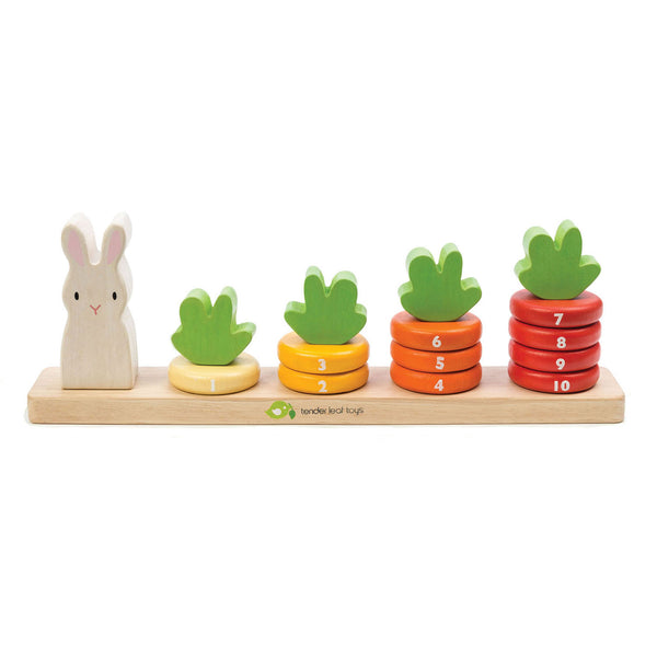 Tender Leaf Counting Carrot Stacker part of the Tender Leaf collection at Playtoys. Shop this wooden toy from our online shop or one of our toy stores in South Africa.