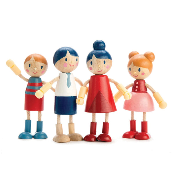 Tender Leaf Doll Family part of the Tender Leaf collection at Playtoys. Shop this wooden toy from our online shop or one of our toy stores in South Africa