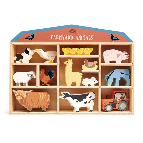 Tender Leaf Farmyard Animals Box part of the Tender Leaf collection at Playtoys. Shop this wooden toy from our online shop or one of our toy stores in South Africa.