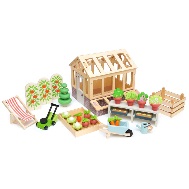 Tender Leaf Greenhouse And Garden Set part of the Tender Leaf collection at Playtoys. Shop this wooden toy from our online shop or one of our toy stores in South Africa.