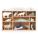 Tender Leaf Wooden Display And Polar Animals