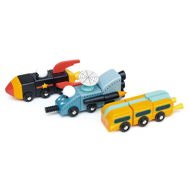 Tender Leaf Space Race part of the Tender Leaf collection at Playtoys. Shop this wooden toy from our online shop or one of our toy stores in South Africa.