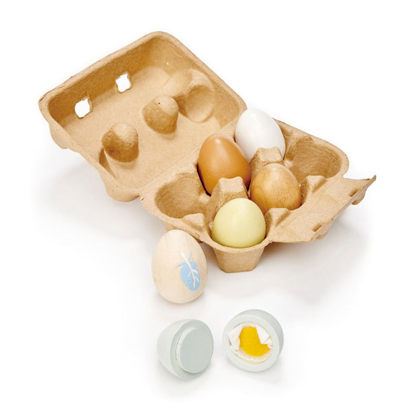 Tender Leaf Wooden Eggs part of the Tender Leaf collection at Playtoys. Shop this wooden toy from our online shop or one of our toy stores in South Africa.