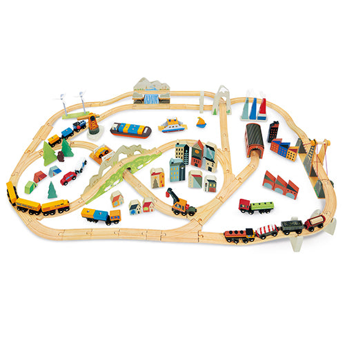 Shop the Tender Leaf Wooden Mountain View Train Set part of the Tender Leaf  Collection at Playtoys. Shop this Toy from our online shop or one of our toy stores in South Africa.