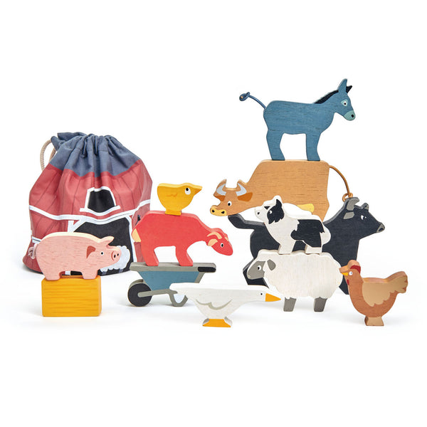 Tender Leaf Stacking Farmyard part of the Tender Leaf collection at Playtoys. Shop this wooden toy from our online shop or one of our toy stores in South Africa.