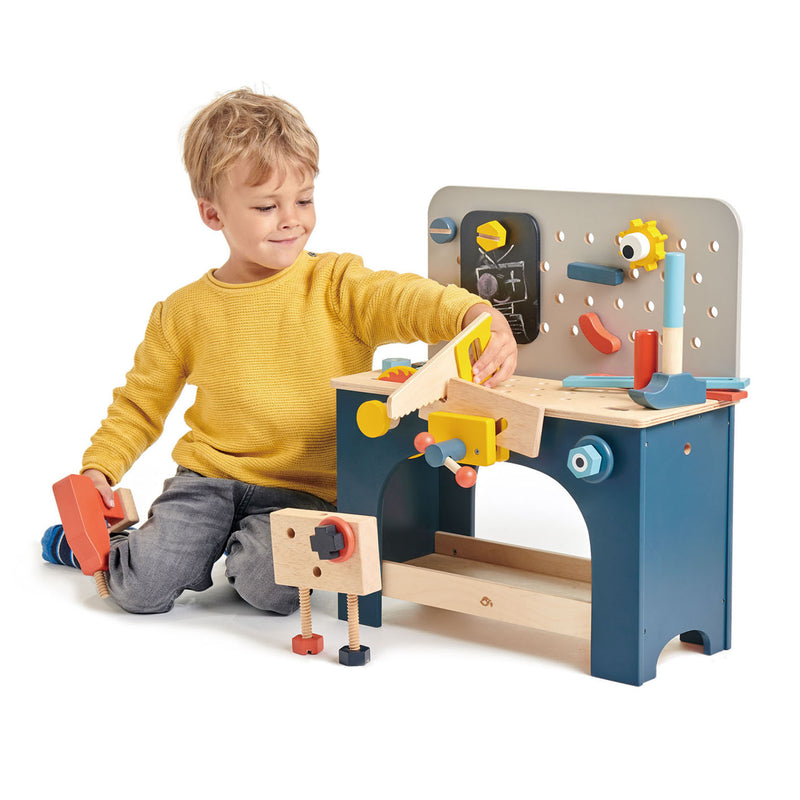 Tender Leaf Table Top Tool Bench part of the Tender Leaf collection at Playtoys. Shop this wooden toy from our online shop or one of our toy stores in South Africa.